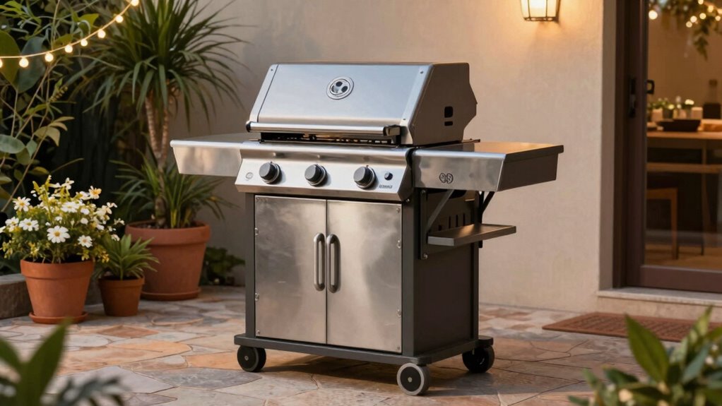 space efficient functional grill