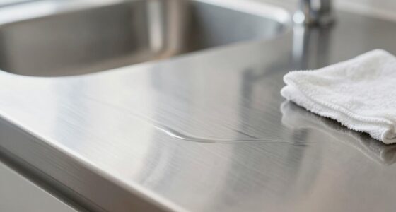 stainless steel streak free cleaning