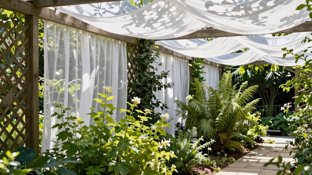 strategic shade structure placement