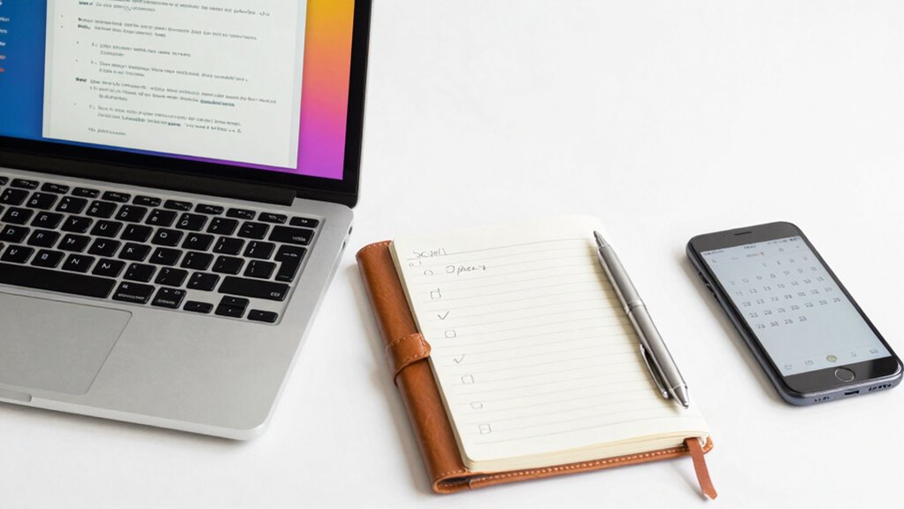 structured follow up and organization