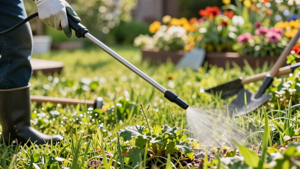 targeted weed killer application