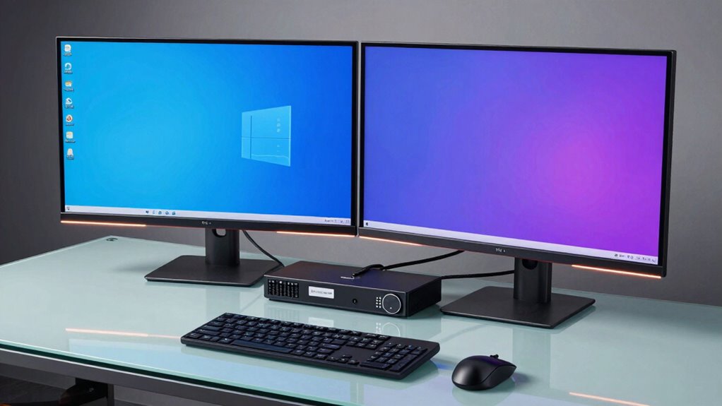 top dual monitor kvms