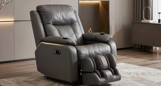 top heated massage recliners
