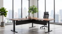 top l shaped office desks
