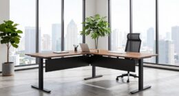 top l shaped office desks