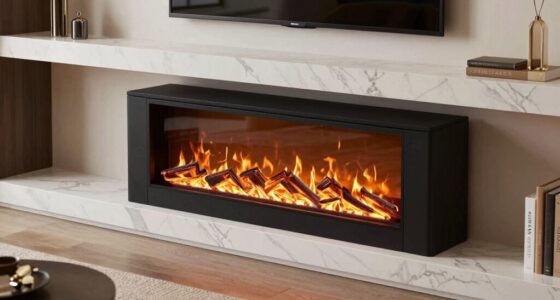 top luxury electric fireplace inserts