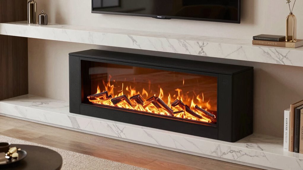 top luxury electric fireplace inserts