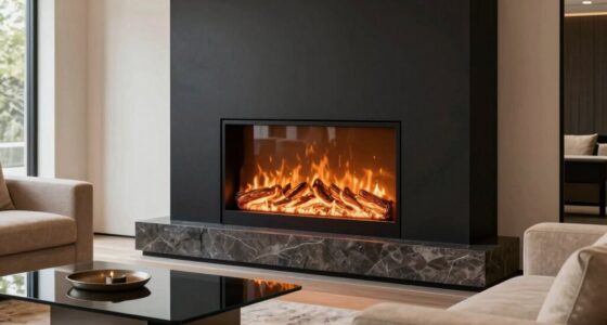 top luxury electric fireplace inserts