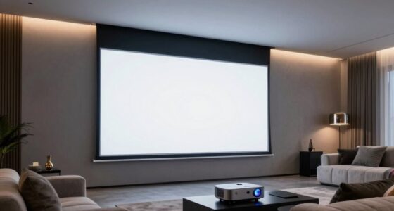 top luxury projector screens