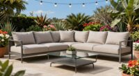 top outdoor sectional sets