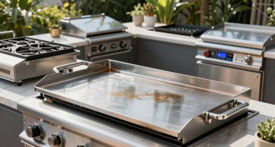 top premium flat griddle grills