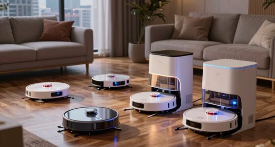 top self emptying robot vacuums