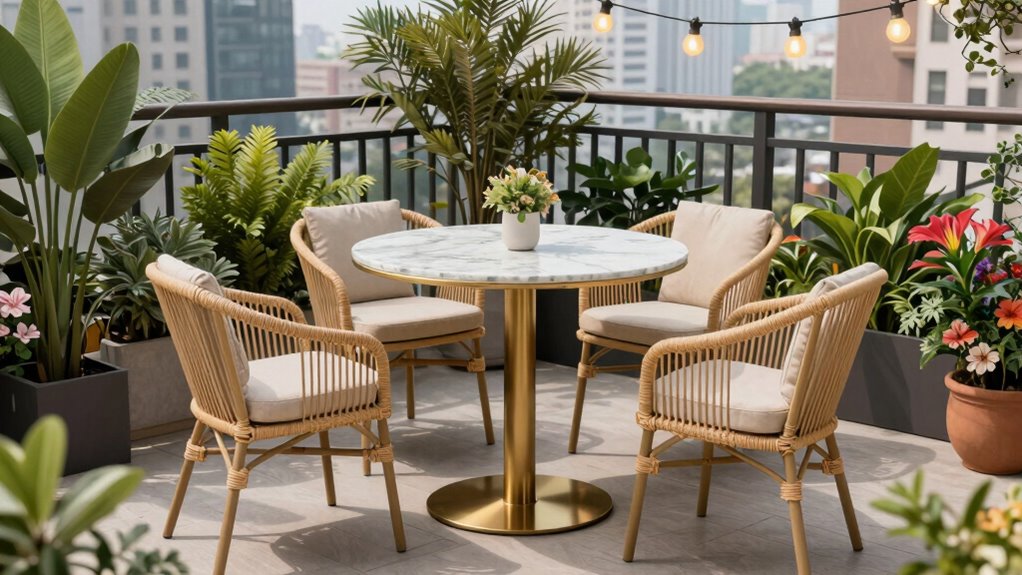 top small outdoor dining sets