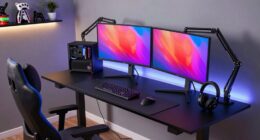 top standing gaming desks