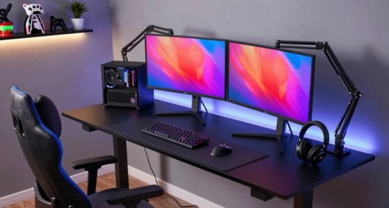 top standing gaming desks