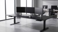 top wide desk converters