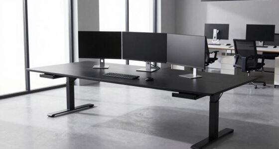 top wide desk converters