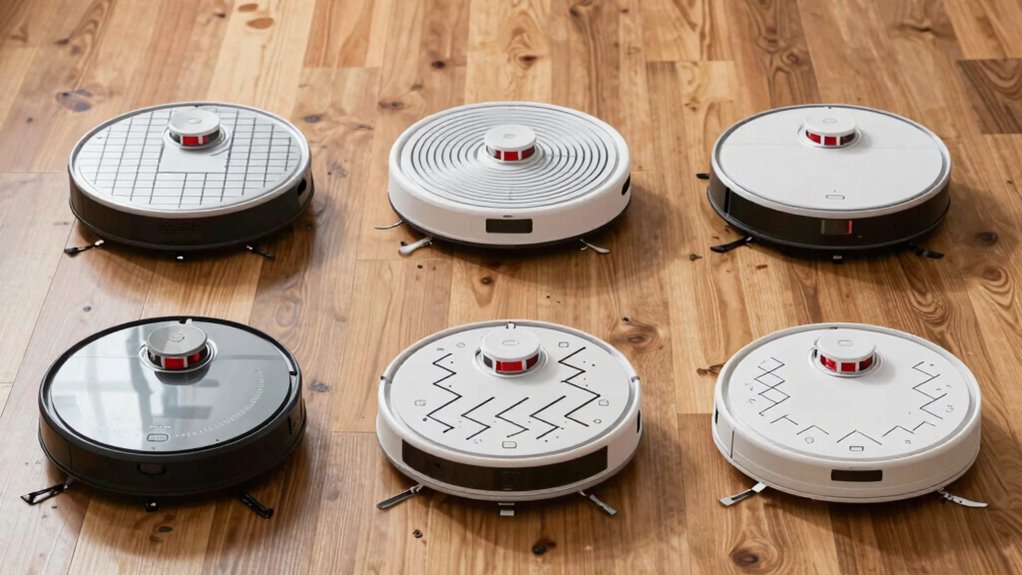 types of robot vacuum navigation