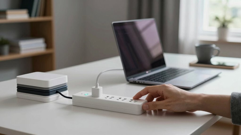 unplug devices to save