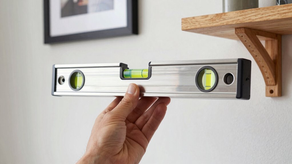use a level accurately