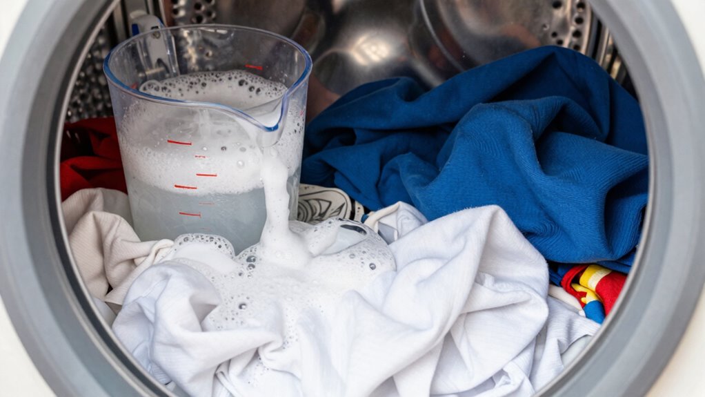 use detergent sparingly