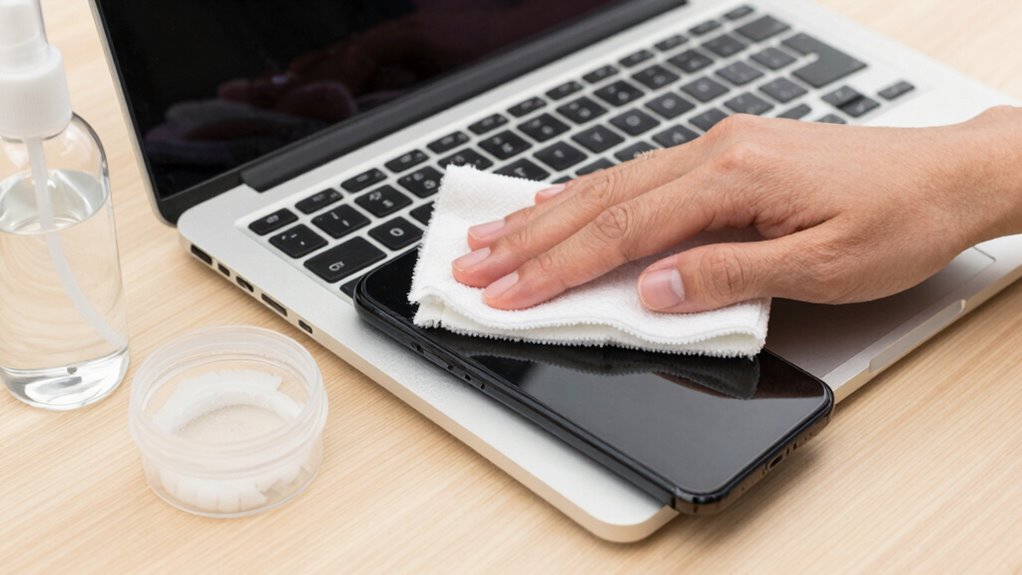 use gentle cleaning methods