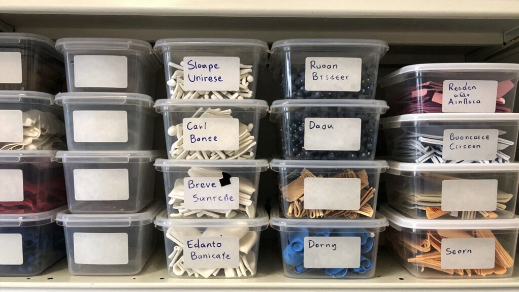 use specific clear labels