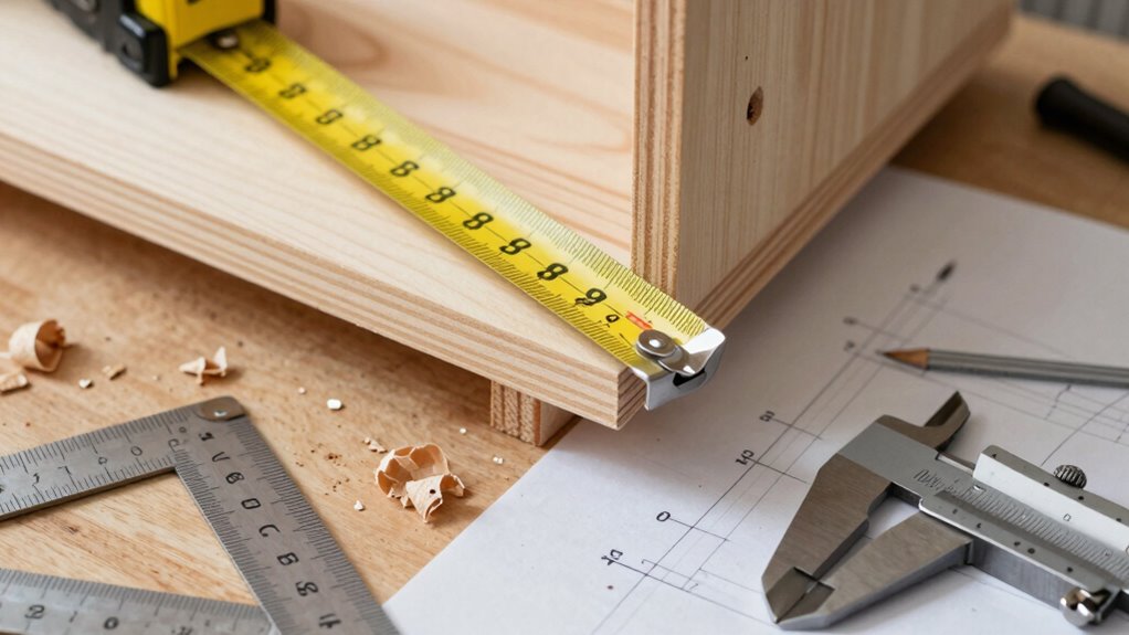 verify measurements carefully