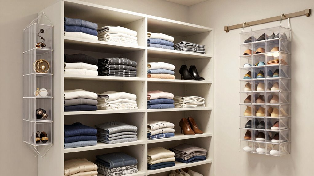 vertical closet organization solutions