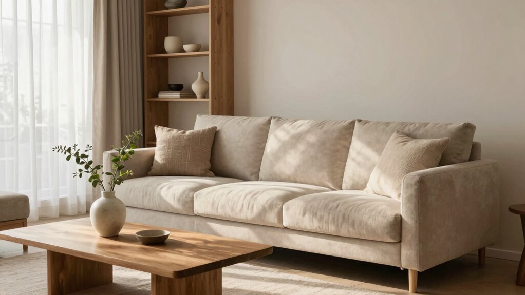 warm inviting minimalist decor