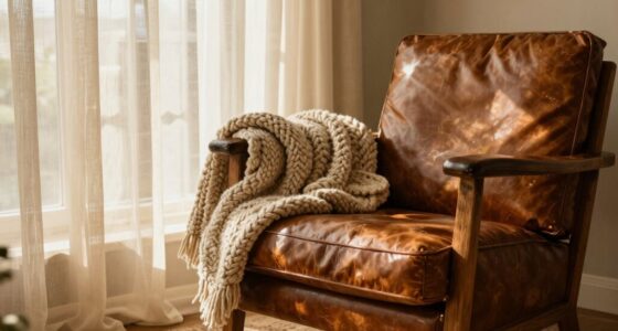 warm textured focal point