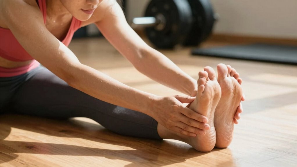 warm up boosts circulation flexibility