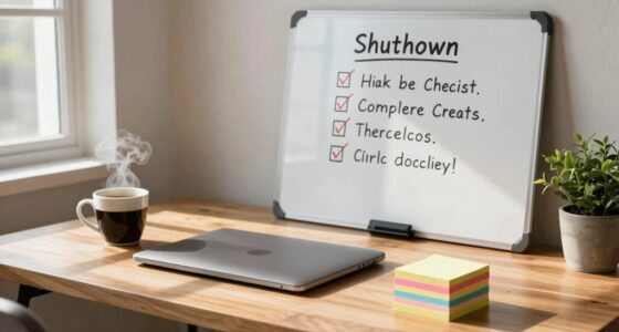 work free evening routine