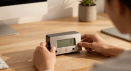 A nicer voltmeter clock