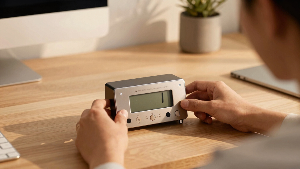 A nicer voltmeter clock