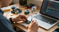 Hosting a website on an 8-bit microcontroller