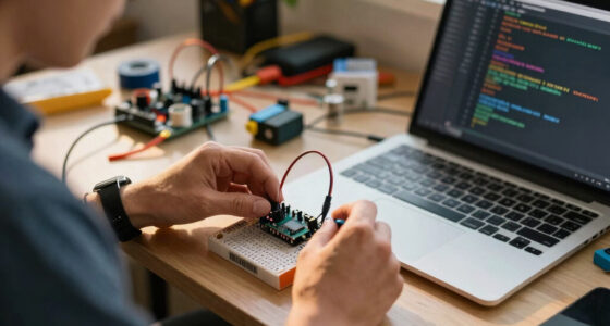 Hosting a website on an 8-bit microcontroller