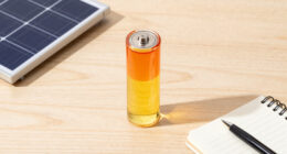 Scientists "bottle the sun" with a liquid battery that stores solar energy