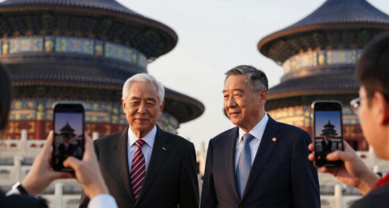 Trump-Xi summit live: US and Chinese presidents tour Temple of Heaven