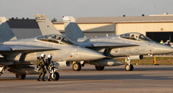 Two EA-18 fighter jets collide at Mountain Home airshow, pilots ejected safely