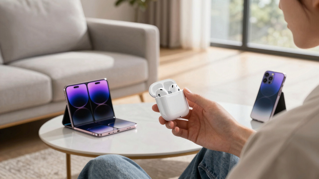 Apple Plans Camera AirPods Alongside Upgraded Foldable iPhone in 2027