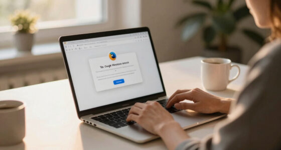 Google workspace threatening to block Firefox access