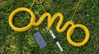 jesús rafael soto suspends 4,000 yellow strands in kensington gardens for serpentine