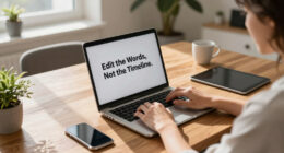 Cutrova: Edit the Words, Not the Timeline