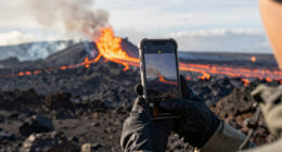 Watch: Mount Etna eruption creates trail of bright orange lava