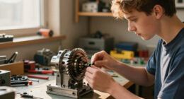 Show HN: I'm A 15 Year Old Wannabe Engineer, This Is A Cycloidal Gearbox I Built