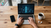A Walkable ASCII Cyberpunk City In One HTML File [Video]