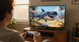 Franklin Found Biggest MEGALODON & Save Los Santos In GTA 5 ! In Telugu