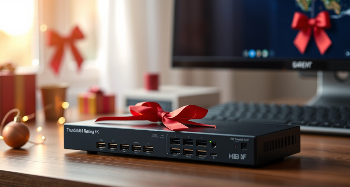 Sabrent Thunderbolt 4 KVM Switch: A Holiday Desk Upgrade